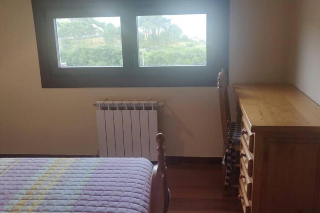 Casa Cerca De Baiona Con Maravillosas Vistas Al Mar. Pontevedra Dış mekan fotoğraf